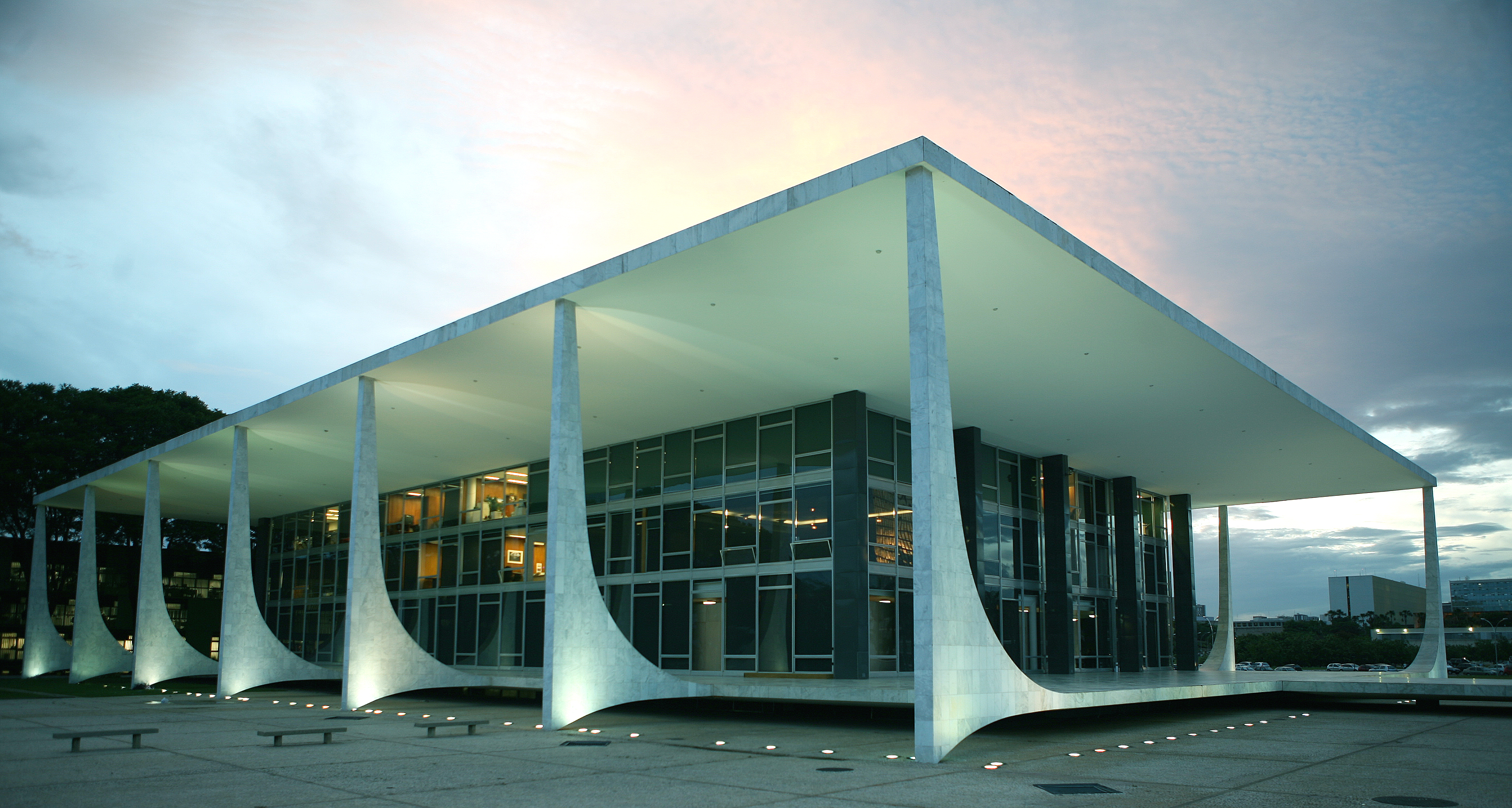 Sede do STF em Brasília, Capital Federal.