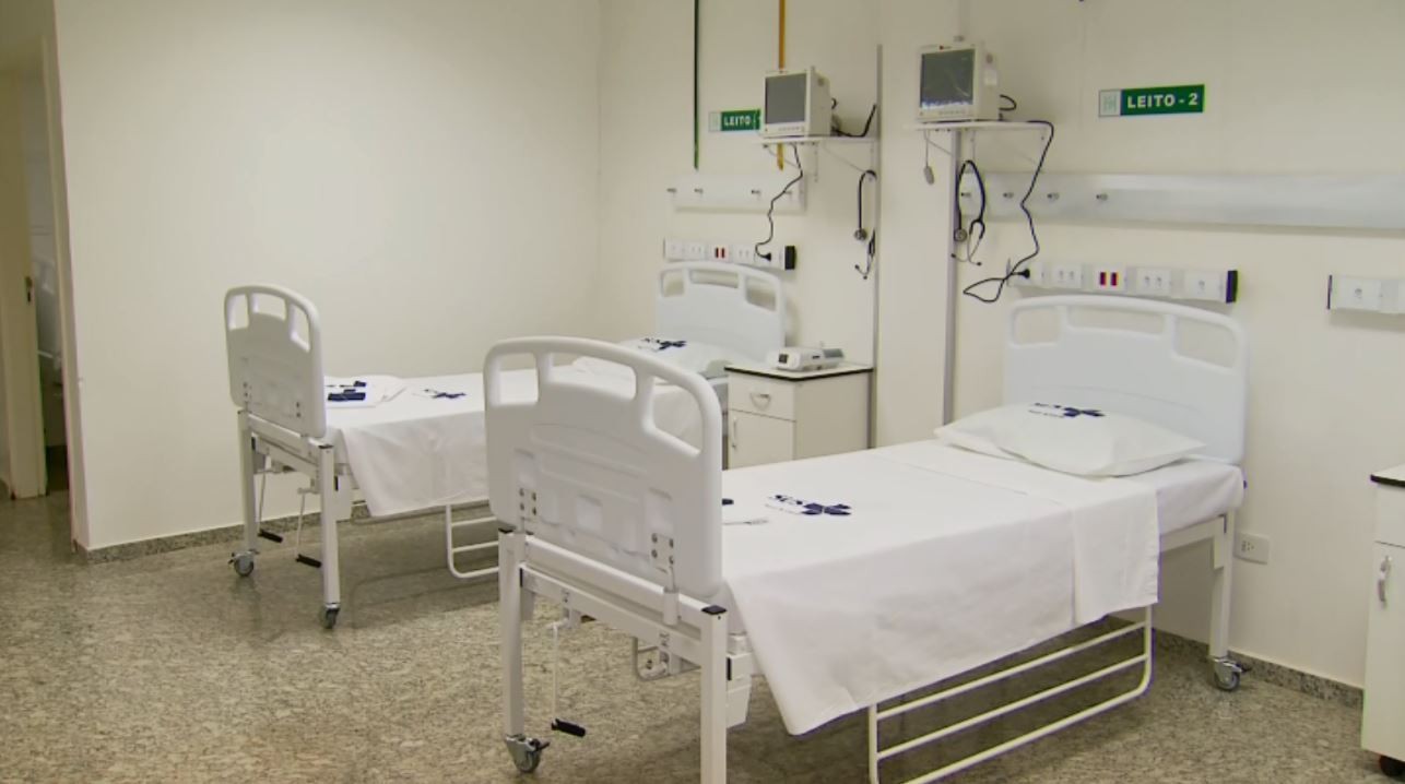Leitos de UTI são desativados em Hospital de Campanha na cidade de Poços de Caldas