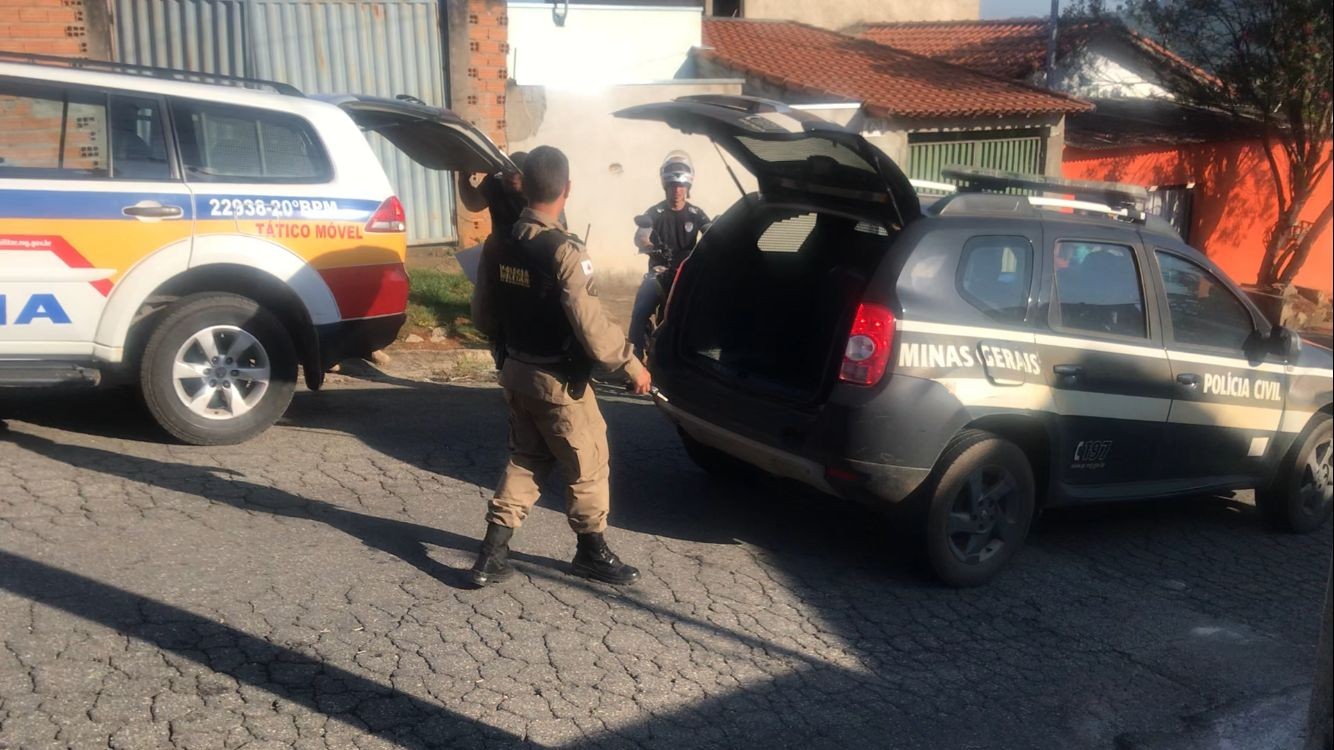 Polícias Civil e Militar estão atuantes nas cidades do Sul de Minas