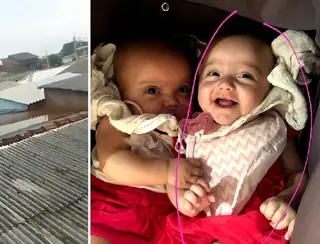 Mãe busca uma das filhas gêmea após barco virar: 'Gritava que eram 2 bebês'