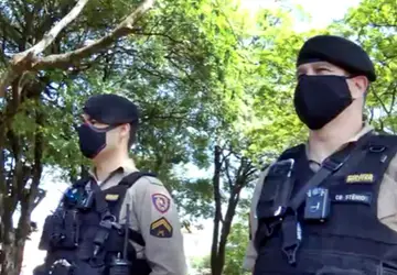 Policiais de Itaú de Minas, pertencentes ao 12 Batalhão PM de Passos, atuam com modernidade...